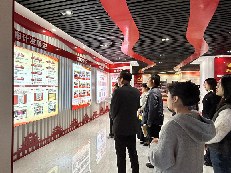 市审计局第三党支部开展“学审计文化  守初心使命 强责任担当”主题党日活动