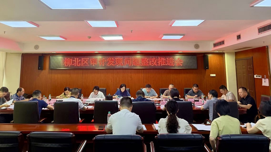 柳北区召开审计发现问题整改推进会